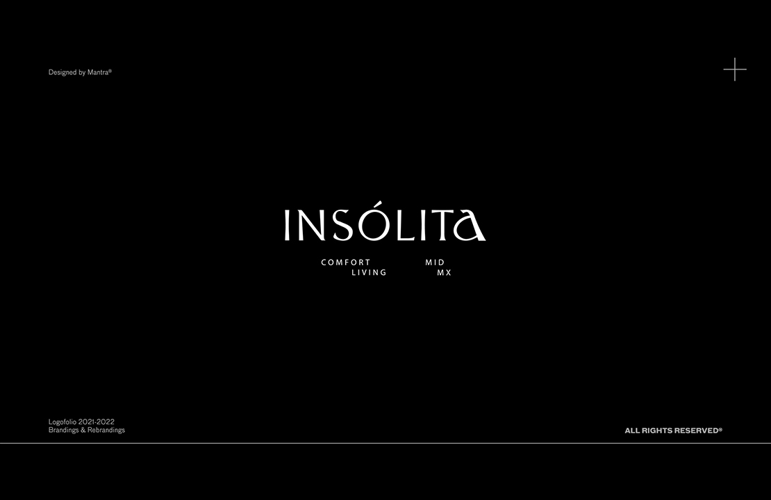 Insólita, proyecto inmobiliario. Logofolio 2022 